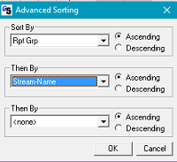 StreamSortAdvancedDialogueBox